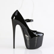 Pleaser JUBILANT-28 Platform Pump (Black Patent)