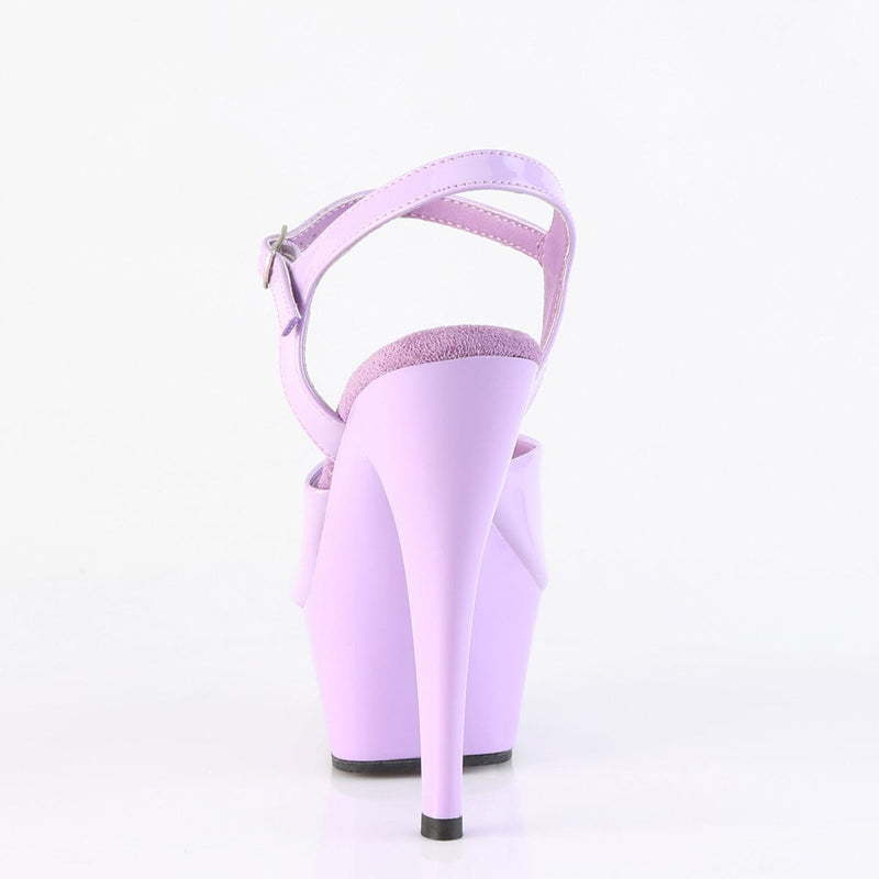 Pleaser KISS-209 Platform Sandal (Lavender Patent/Lavender)