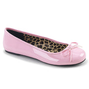 Pleaser Pink Label ANNA-01 Flat (Baby Pink Patent)