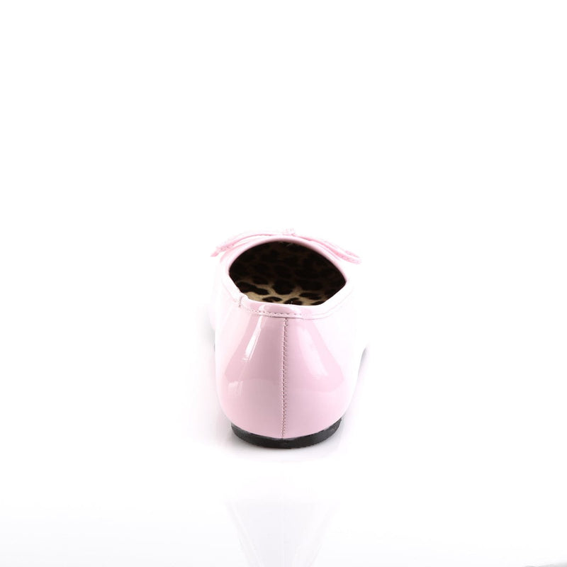 Pleaser Pink Label ANNA-01 Flat (Baby Pink Patent)
