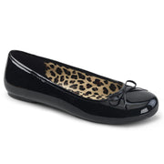 Pleaser Pink Label ANNA-01 Flat (Black Patent)