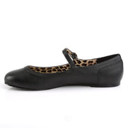 Pleaser Pink Label ANNA-02 Mary Jane (Black Faux Leather)