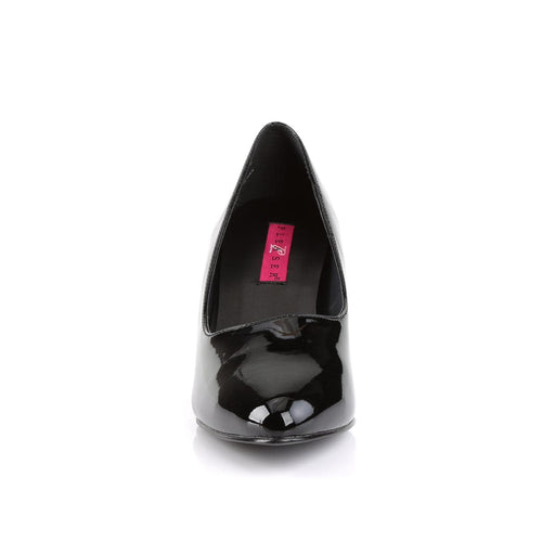Pleaser Pink Label DIVINE-420 Pump (Black Patent)