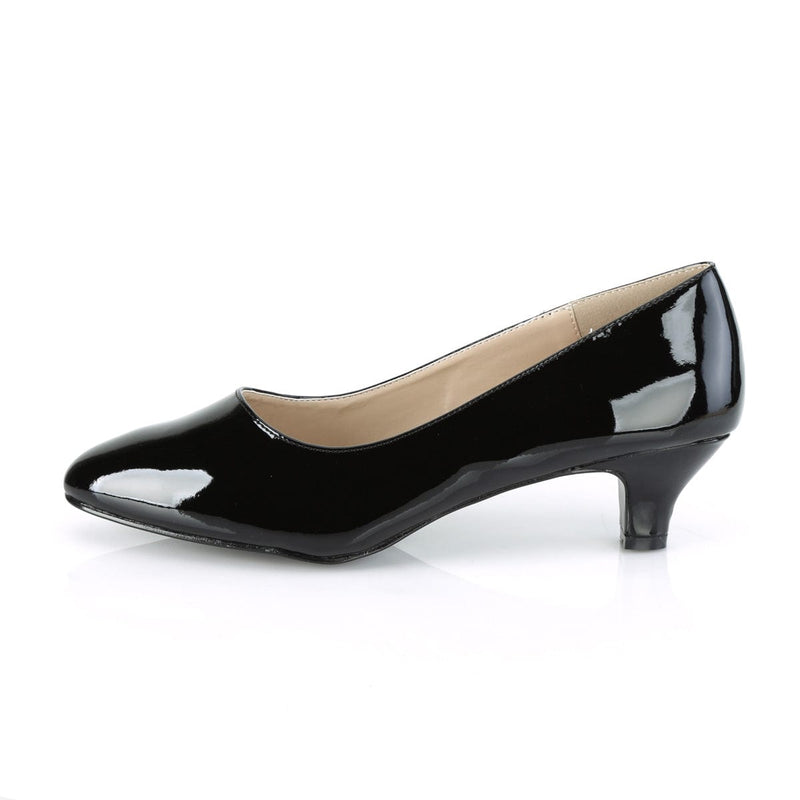 Pleaser Pink Label FAB-420 Pump (Black Patent)