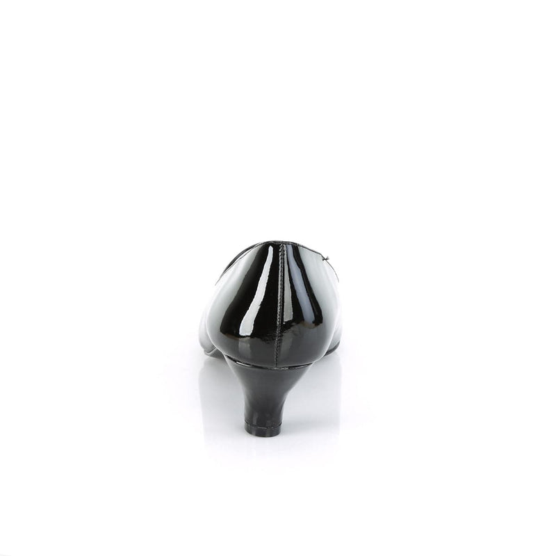 Pleaser Pink Label FAB-420 Pump (Black Patent)