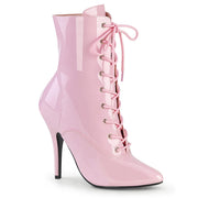 Pleaser SEDUCE-1020 Ankle Boot (Hot Pink Patent) 6
