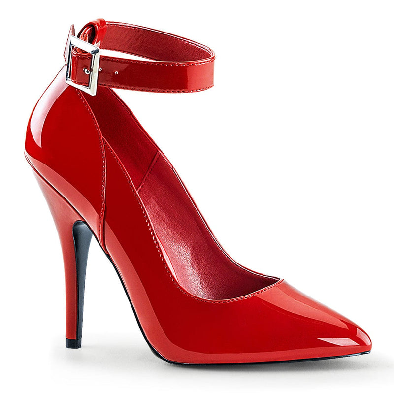 Pleaser SEDUCE-431 Pump (Red Patent) 5