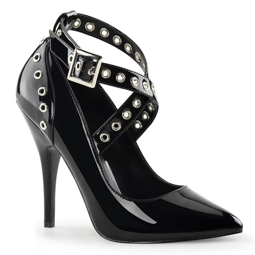 Pleaser SEDUCE-443 Pump (Black Patent) 5