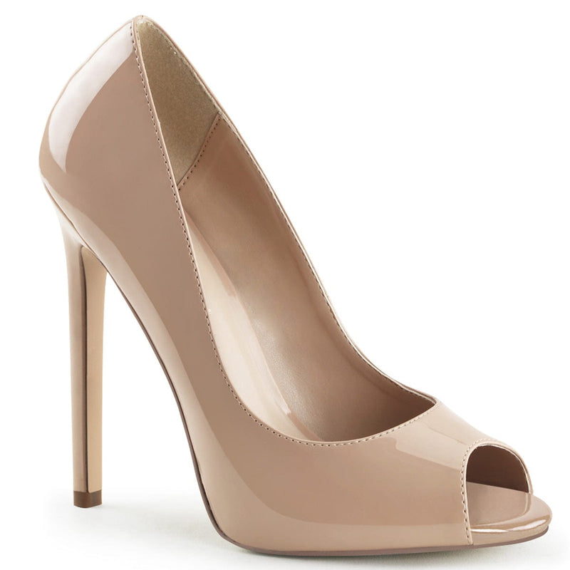 Pleaser SEXY-42 Pump (Nude Patent) 5