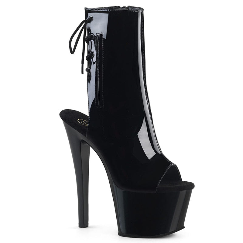 Pleaser SKY-1018 Black Patent/Black
