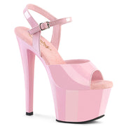Pleaser SKY-309 Platform Sandal (Baby Pink Patent/Baby Pink)