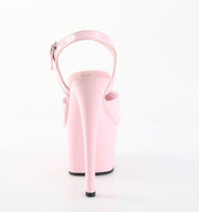 Pleaser SKY-309 Platform Sandal (Baby Pink Patent/Baby Pink)
