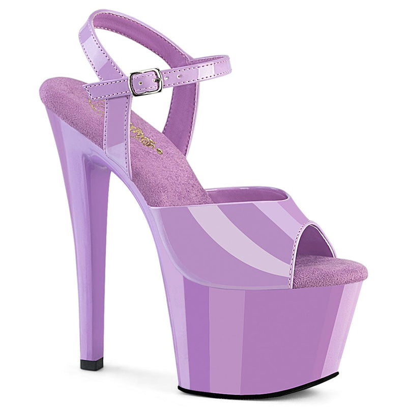 Pleaser SKY-309 Platform Sandal (Lavender Patent/Lavender)