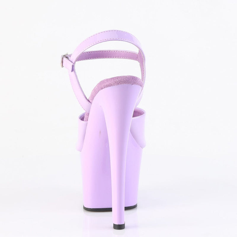 Pleaser SKY-309 Platform Sandal (Lavender Patent/Lavender)