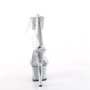 Pleaser SKY-327RSI Platform Sandal (Silver Multi Rhinestone-Silver/Silver Rhinestone)