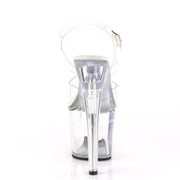 Pleaser TIPJAR-708RAD Clear/Clear