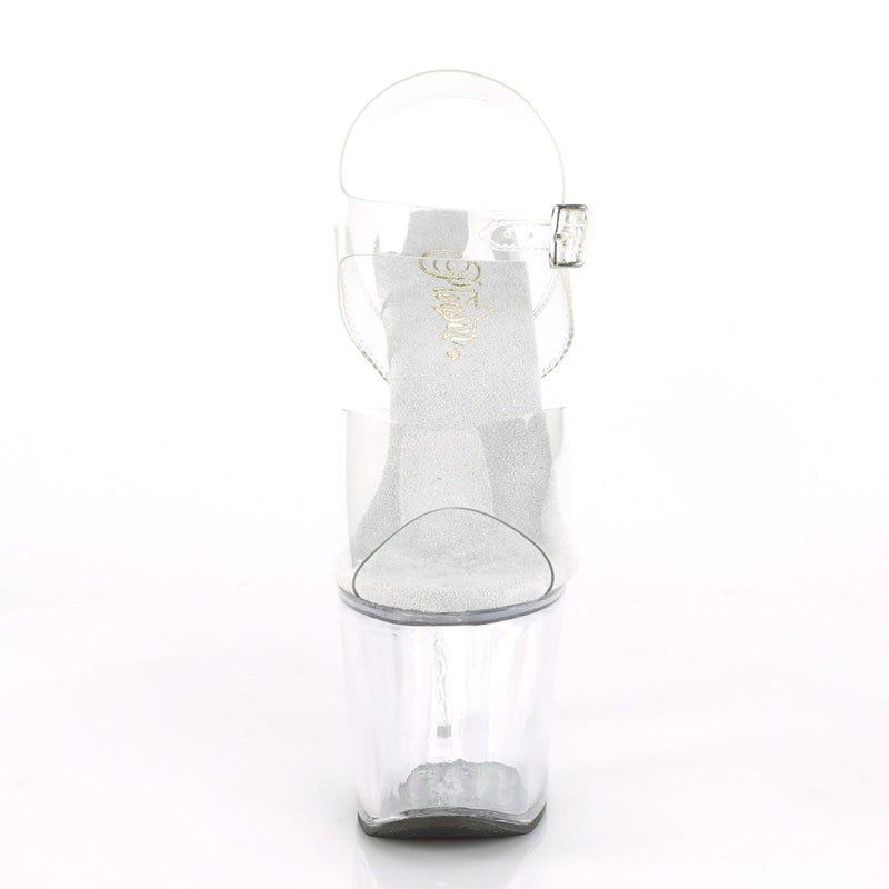 Pleaser UNICORN-708 Clear/Clear