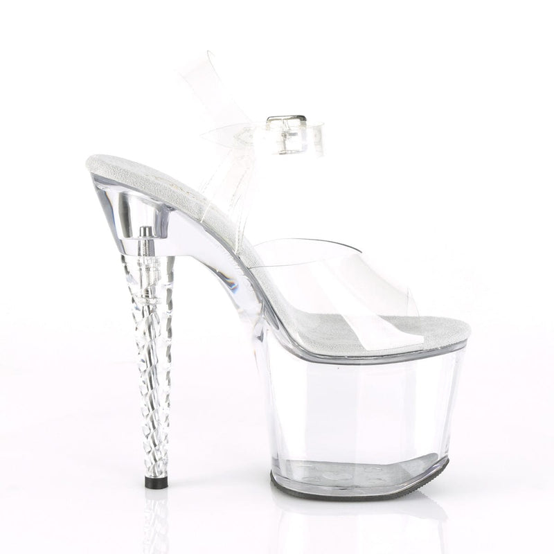 Pleaser UNICORN-708 Clear/Clear