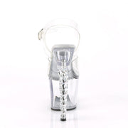 Pleaser UNICORN-708RSH Platform Sandal (Clear/Clear)