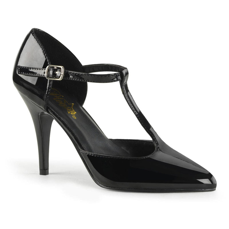 Pleaser VANITY-415 Pump (Black Patent) 5