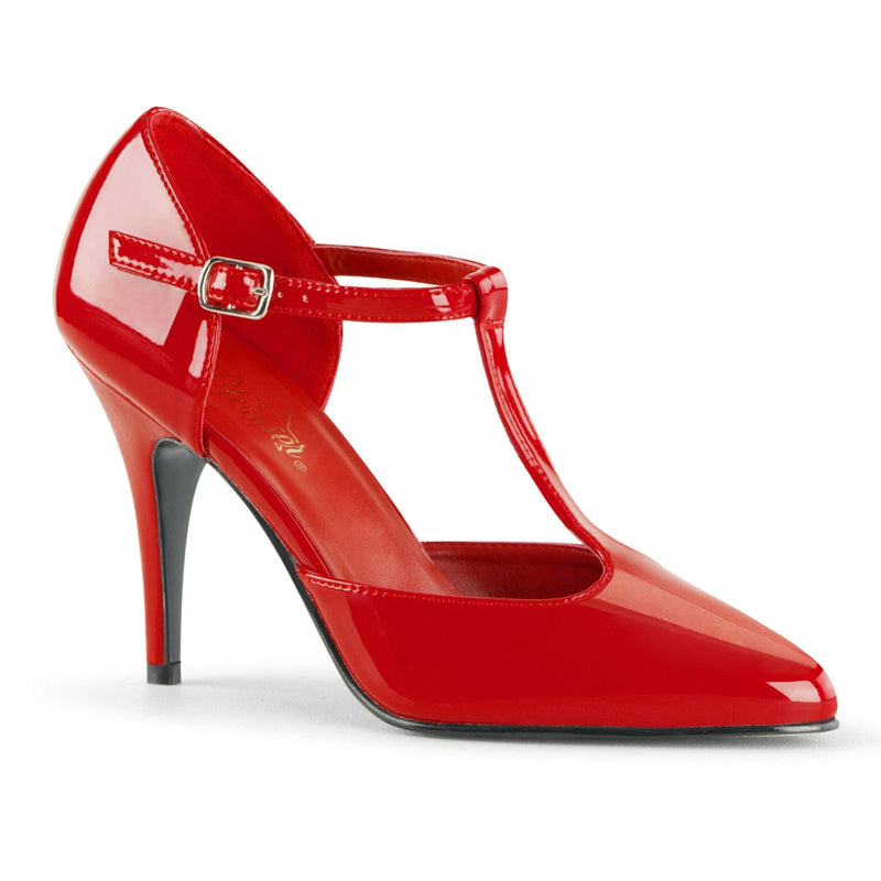 Pleaser VANITY-415 Pump (Red Patent) 5