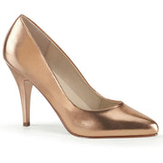 Pleaser VANITY-420 Pump (Rose Gold Metallic Pu) 5