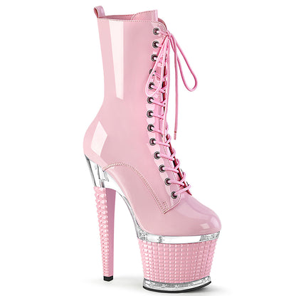 SPECTATOR-1040 Baby Pink Ankle Boots