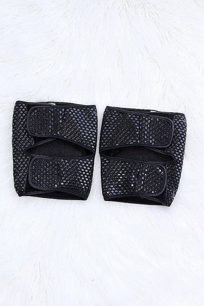 Velcro Grip Knee Pads - Black