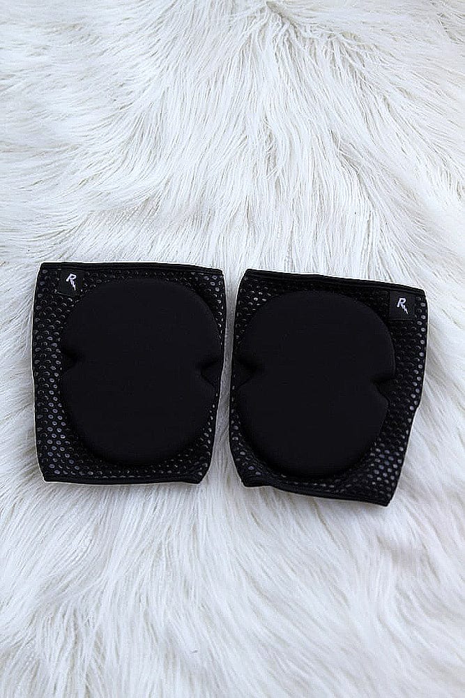 Velcro Grip Knee Pads - Black