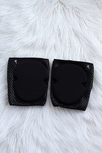 Velcro Grip Knee Pads - Black