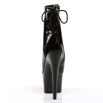 ADORE-1018 Black Patent Ankle Boot Pleaser