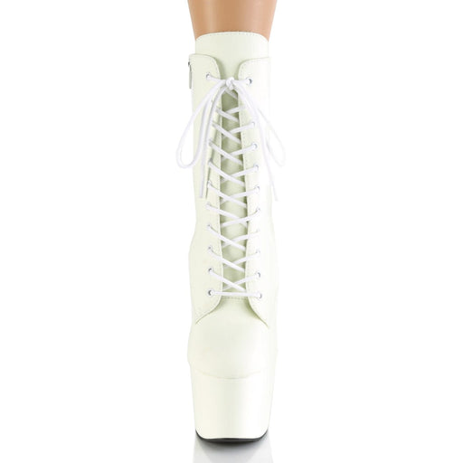 ADORE-1020GD White Glow F.Leather/White Glow F.Leather Ankle Boot Pleaser US Size (Women's): 5