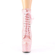 ADORE-1020GDLG Pink Multi Glitter/Pink Multi Glitter Ankle Boot Pleaser US Size (Women's): 5