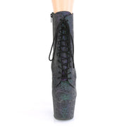 ADORE-1020REFL Green-Purple Refl./Green-Purple Refl. Ankle Boot Pleaser US Size (Women's): 5