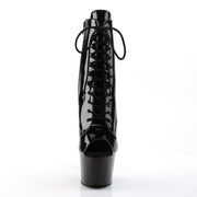 ADORE-1021 Black Patent/Black Ankle Boot Pleaser US Size (Women's): 5