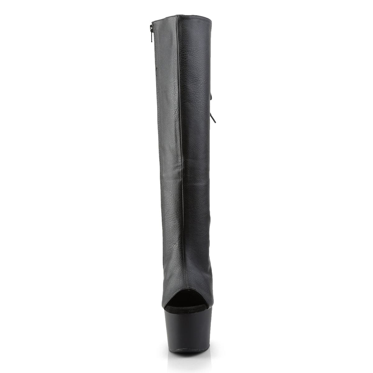 ADORE-2018 Black Faux Leather/Black Matte Knee Boot Pleaser US Size (Women's): 5