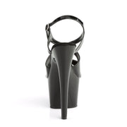 ADORE-730 Black Patent/Black Platform Sandal Pleaser US Size (Women's): 5