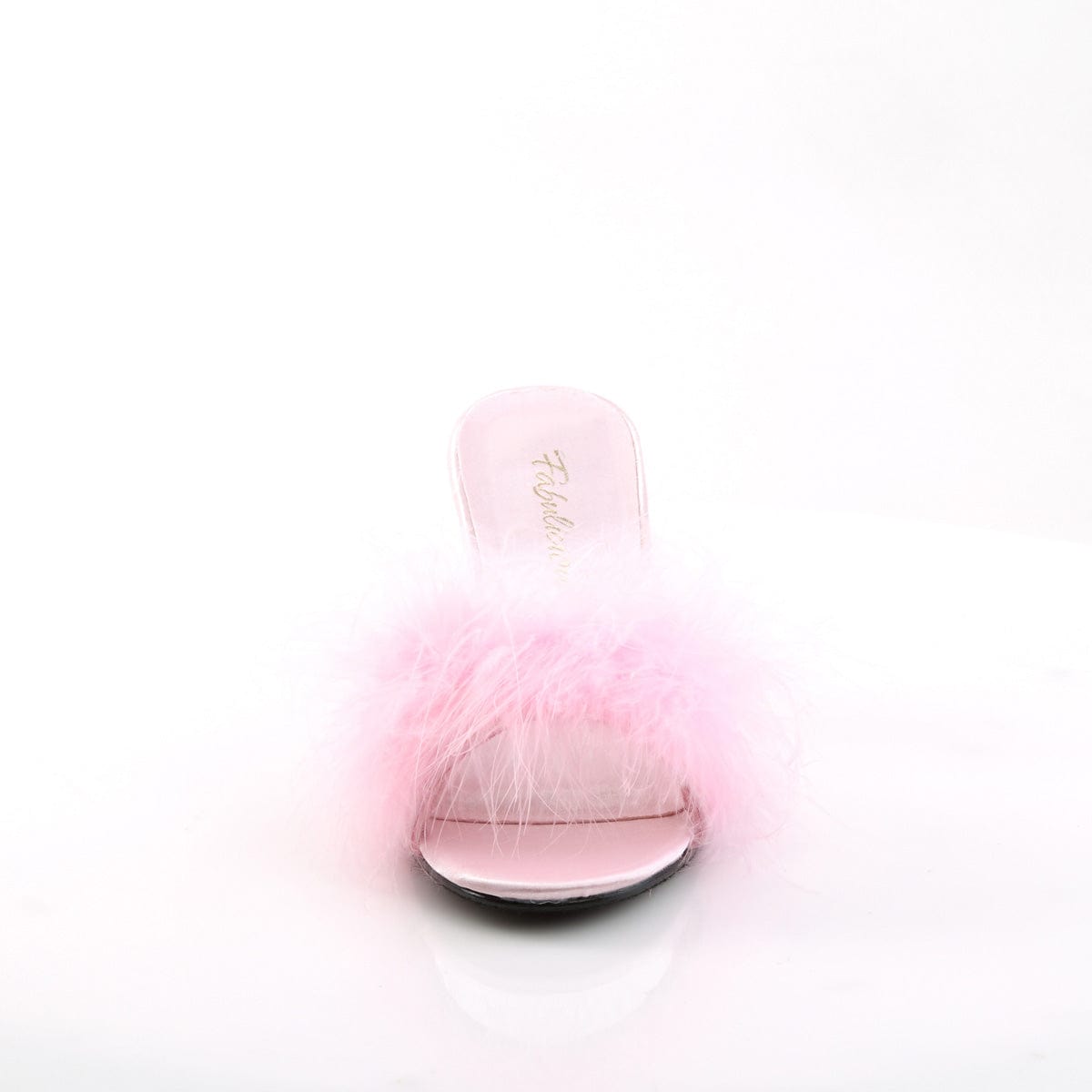 AMOUR-03 Baby Pink Pu-Fur CURRENT Fabulicious US Size (Women's): 5
