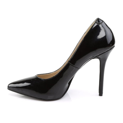 AMUSE-20 Black Patent Pump Pleaser