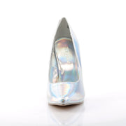 AMUSE-20 Silver Hologram Pu Pump Pleaser US Size (Women's): 5