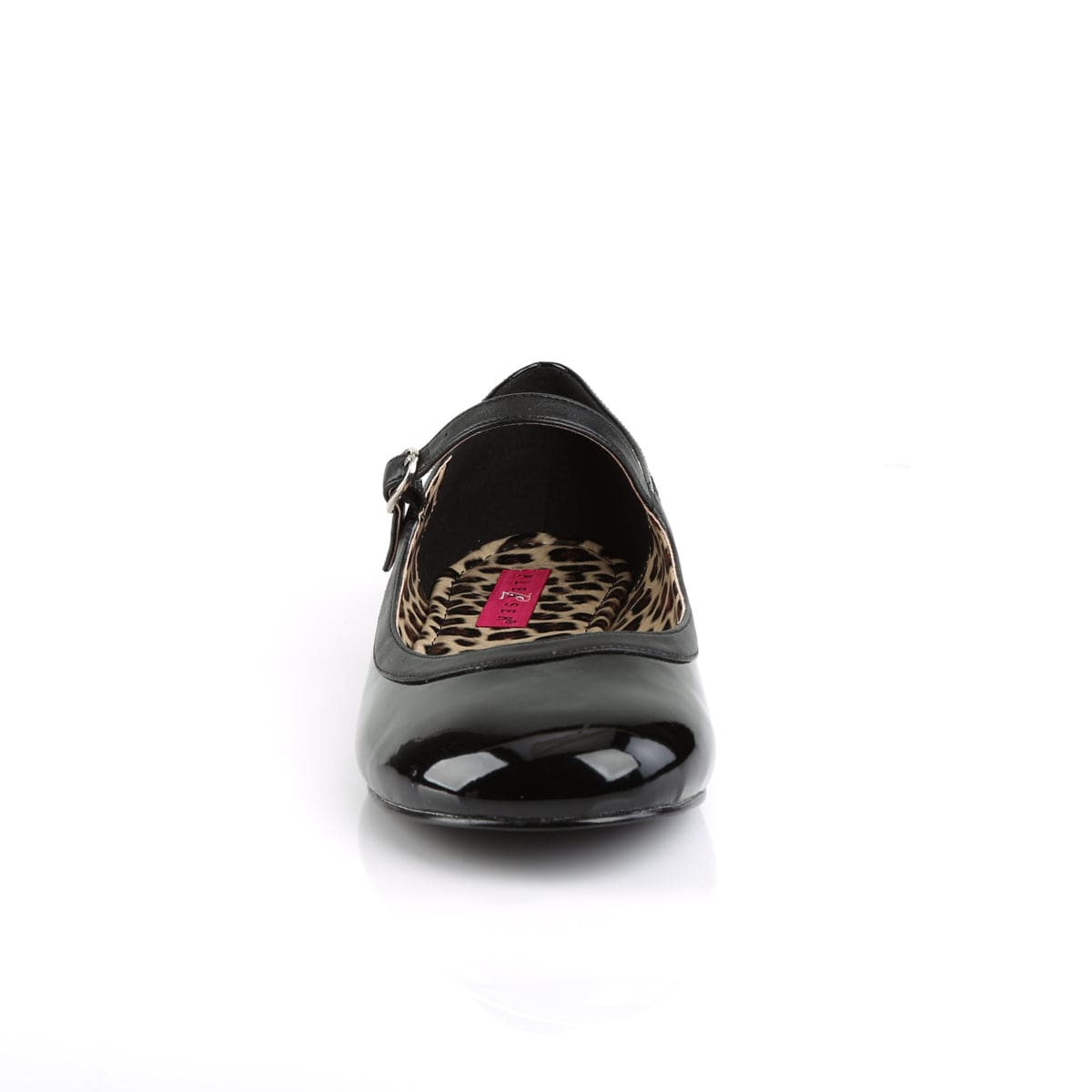 ANNA-02 Black Patent -Faux Leather CURRENT Pleaser Pink Label US Size (Women's): 9