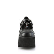 ASHES-33 Black Vegan Leather Mary Janes Demonia US Size (Women's): 6