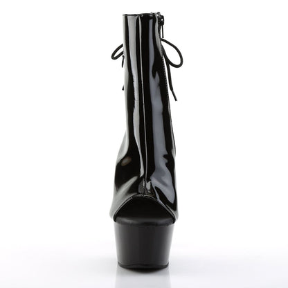 ASPIRE-1018 Black Patent Ankle Boot Pleaser