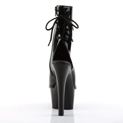 ASPIRE-1018 Black Patent Ankle Boot Pleaser