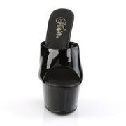 ASPIRE-601 Black Patent/Black Slide Pleaser US Size (Women's): 5