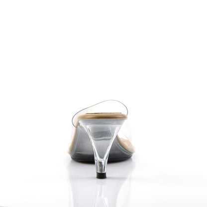 BELLE-301 Clear-Tan/Clear Fabulicious