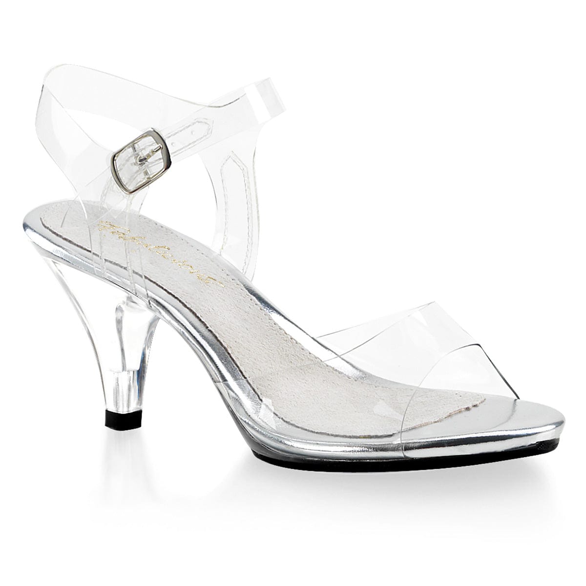 BELLE-308 Clear/Clear CURRENT Fabulicious US Size (Women's): 5