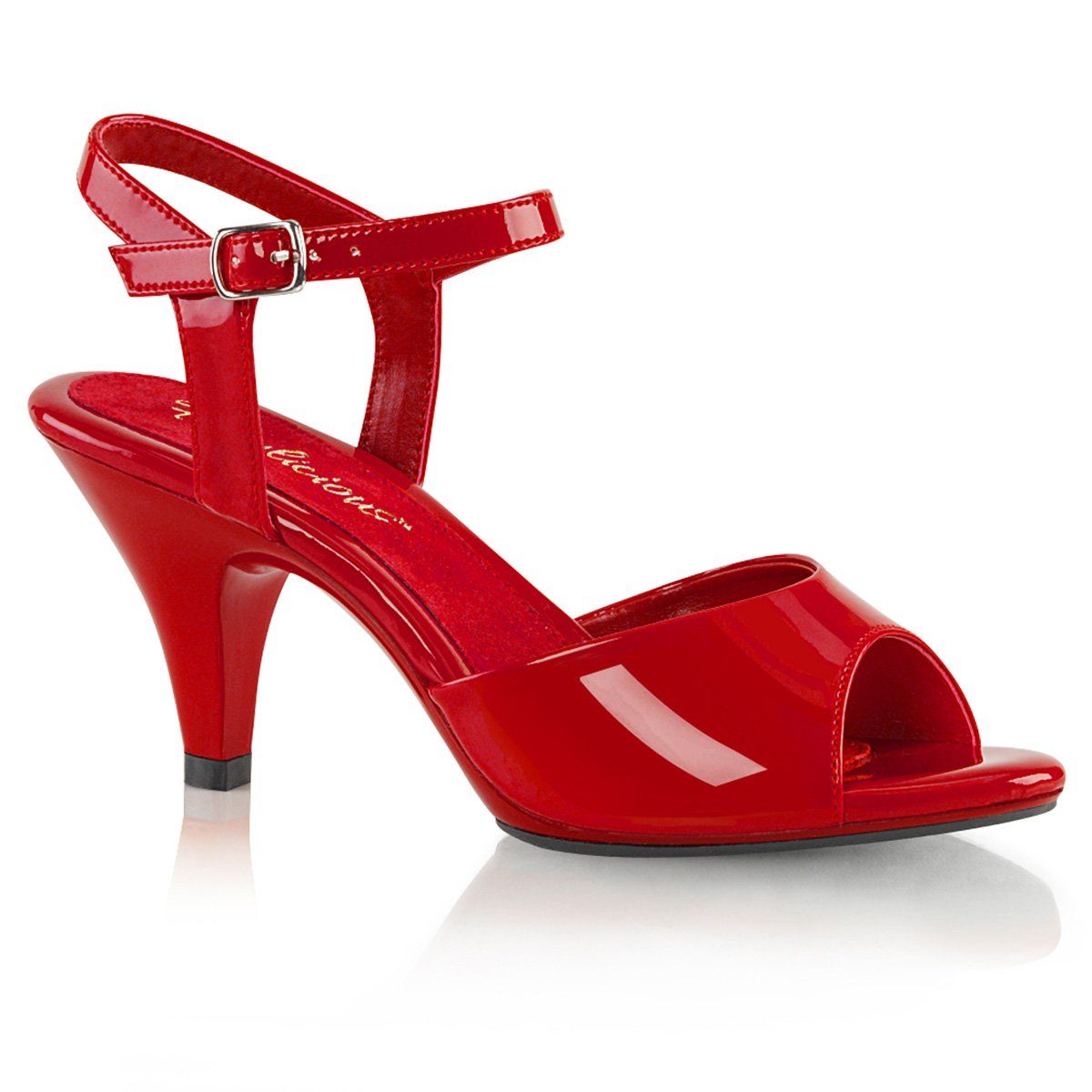 BELLE-309 Red Patent Fabulicious