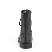 BOLT-200 Black Vegan Leather Mid-Calf Boot Demonia US Size (Unisex/Men's): 4