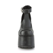 CAMEL-103 Black Vegan Leather Sandal Demonia US Size (Women's): 6